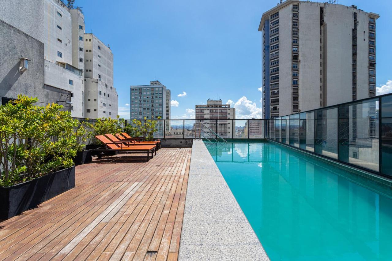 Apartament Aurora Paulistana A Passos Do Metro Republica São Paulo Zewnętrze zdjęcie