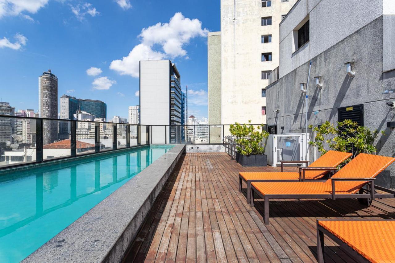 Apartament Aurora Paulistana A Passos Do Metro Republica São Paulo Zewnętrze zdjęcie