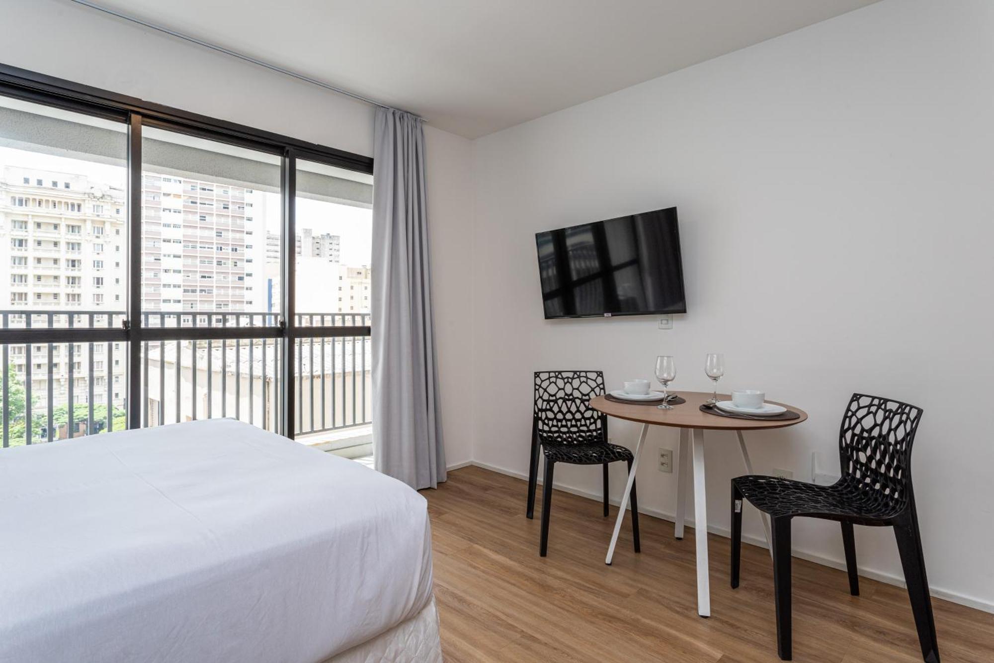 Apartament Aurora Paulistana A Passos Do Metro Republica São Paulo Zewnętrze zdjęcie